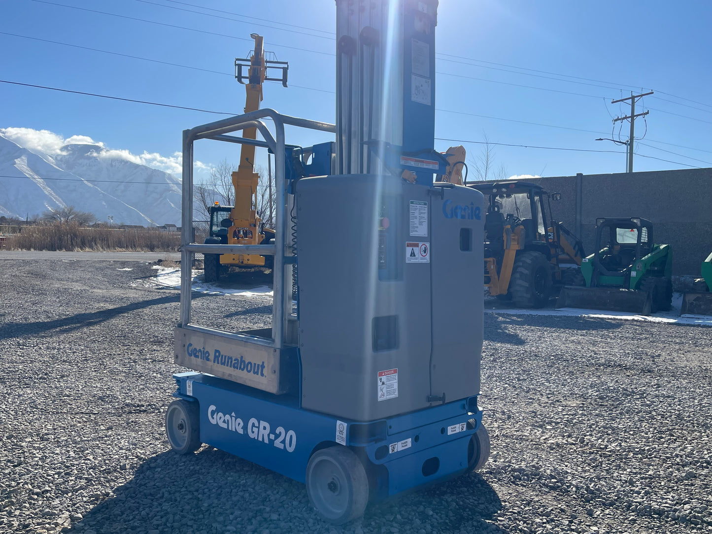20' 2017 Genie GR-20 20ft -Two Year Warranty- Scissorlift (id.8336e)