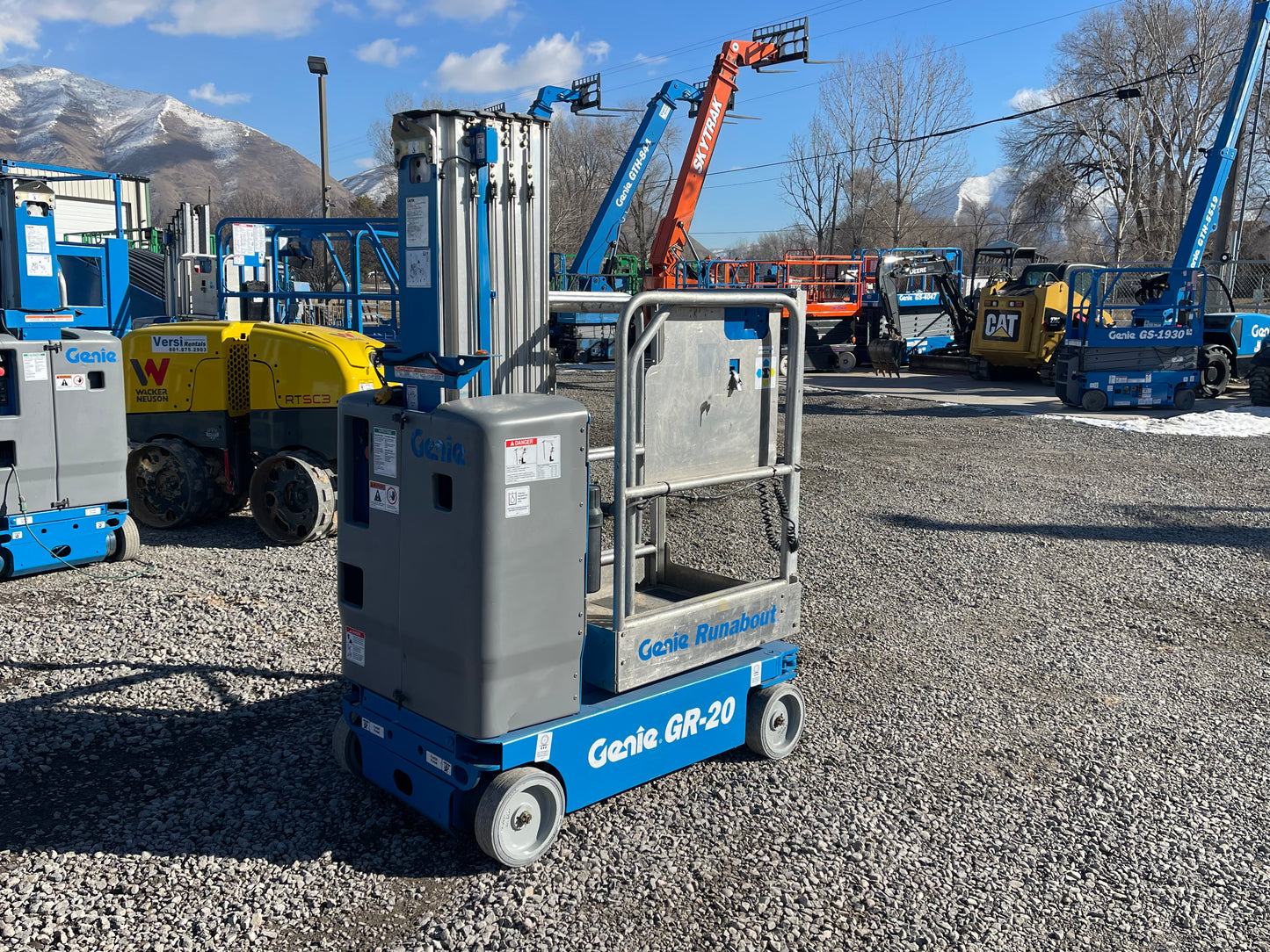 20' 2017 Genie GR-20 20ft -Two Year Warranty- Scissorlift (id.8336e)