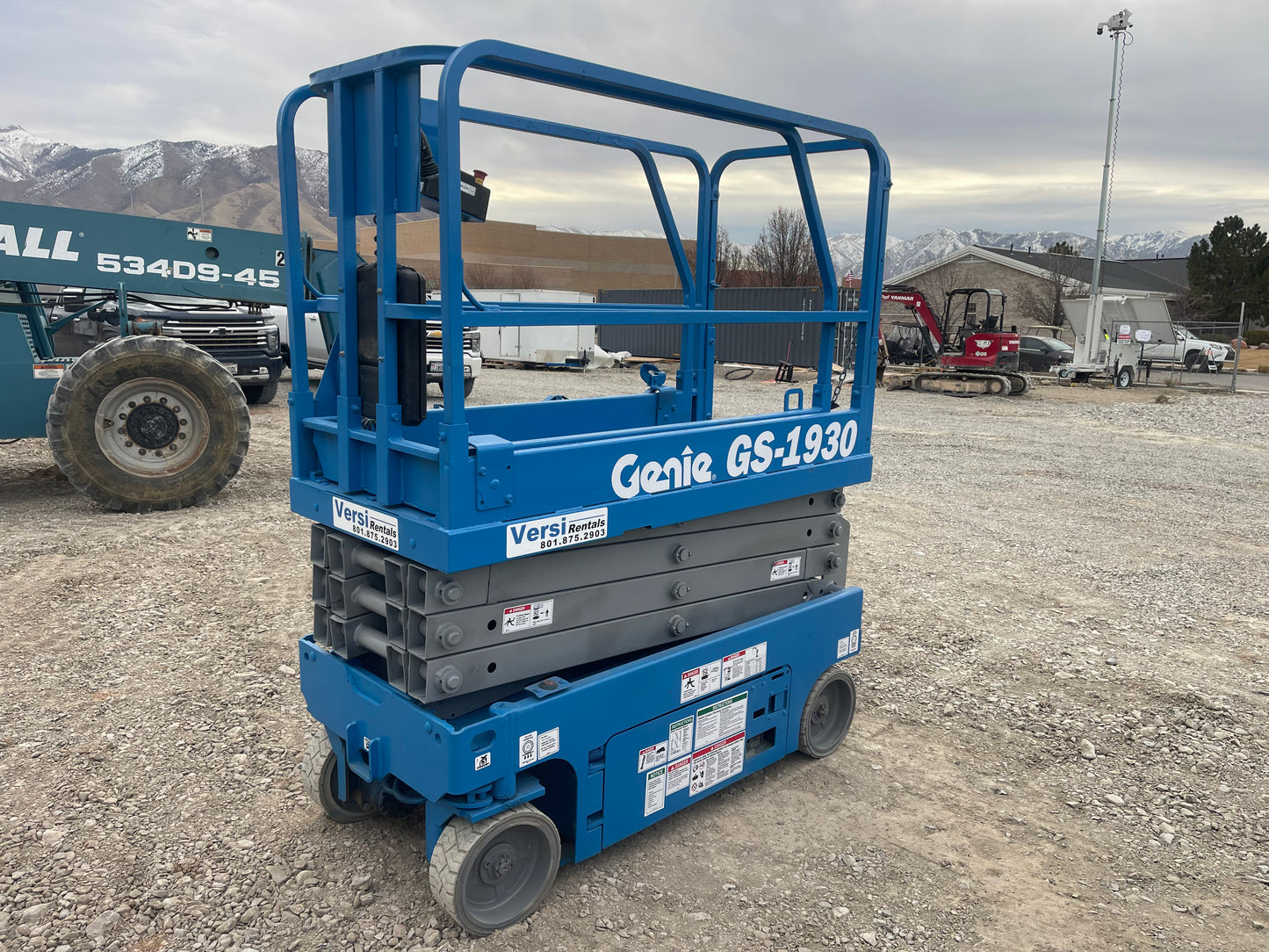 19' 2017 Genie GS-1930 Scissor Lift -Two Year Warranty- (id.9999b)