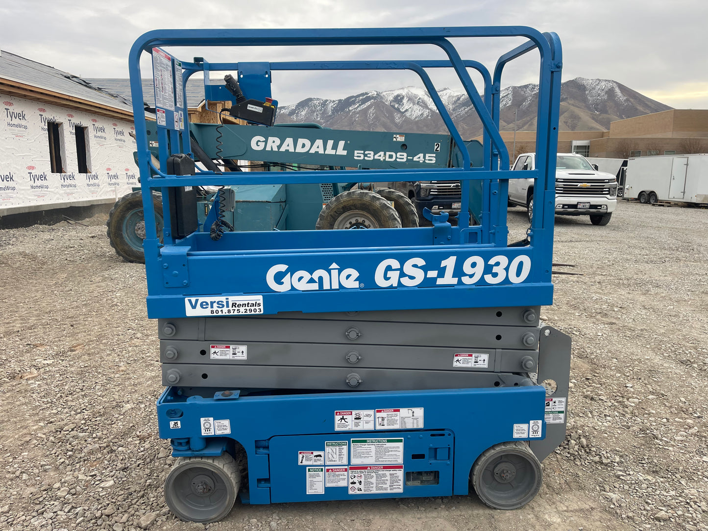 19' 2017 Genie GS-1930 Scissor Lift -Two Year Warranty- (id.9999b)