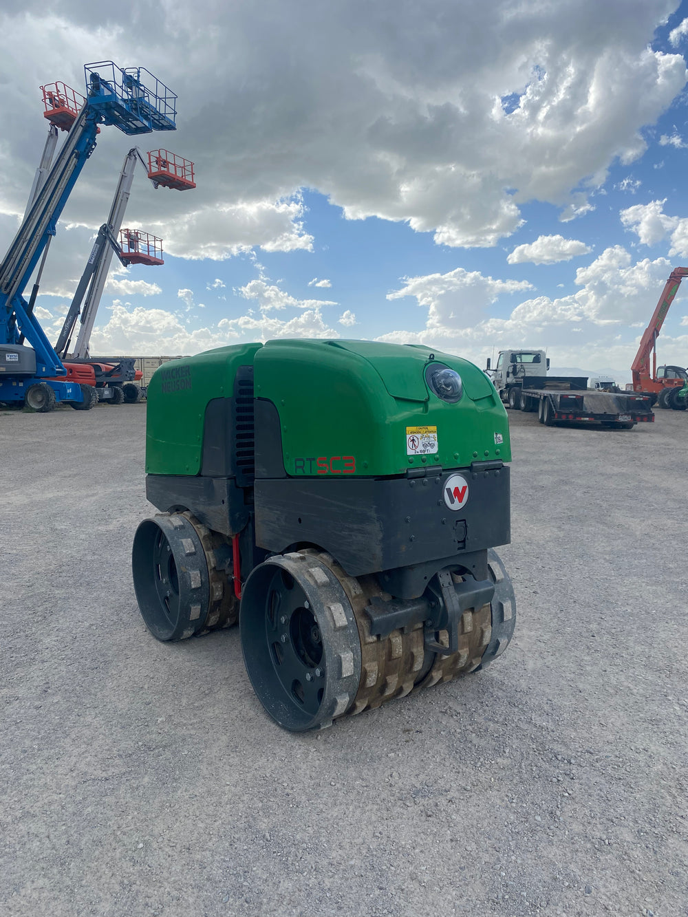 2018 Wacker Neuson RTSC3 32" Trench Compactor -One Year Warranty- (id.8712)