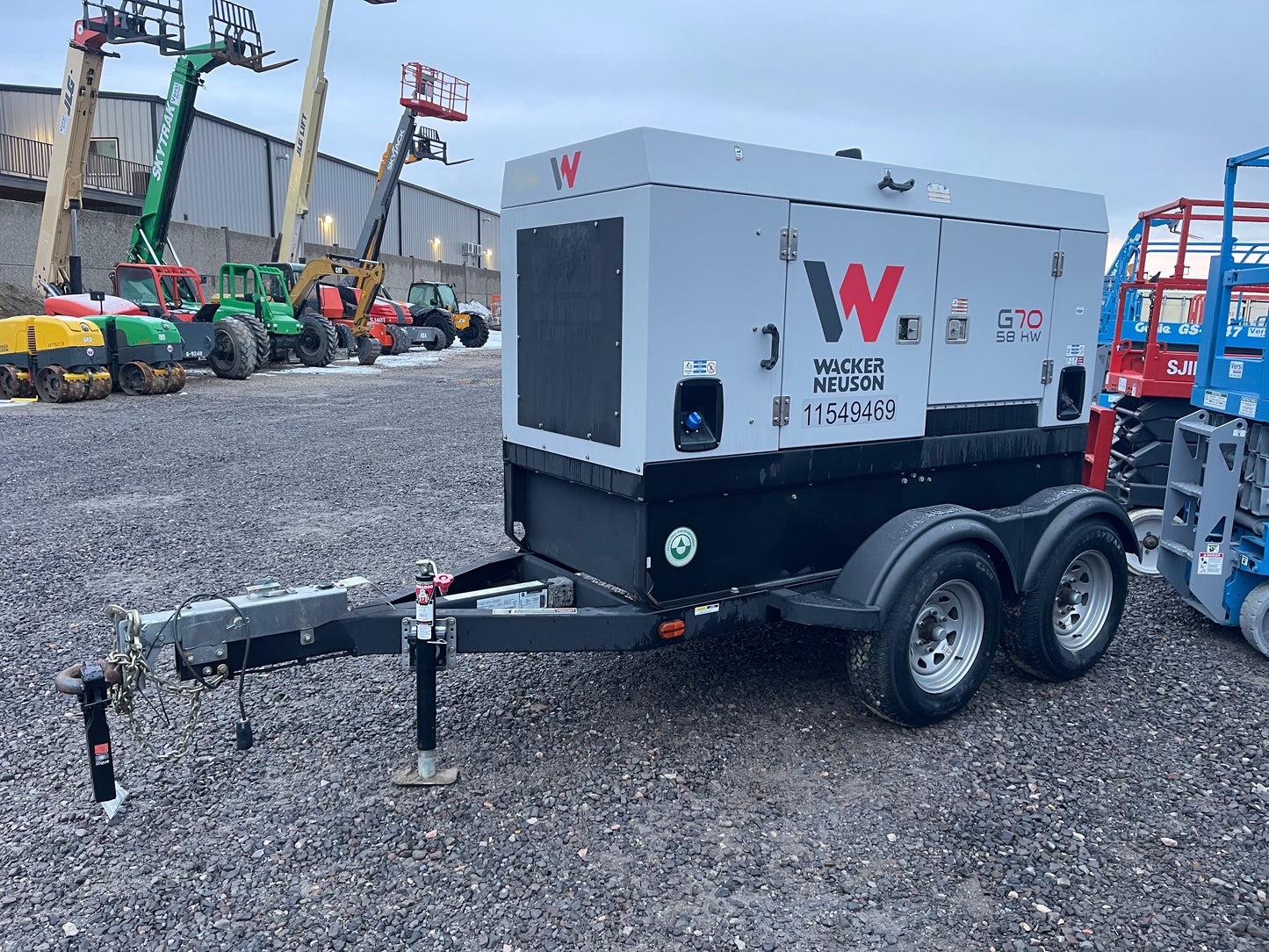 2023 Wacker Neuson G70 -Warranty- Mobile Generator (id.3086)