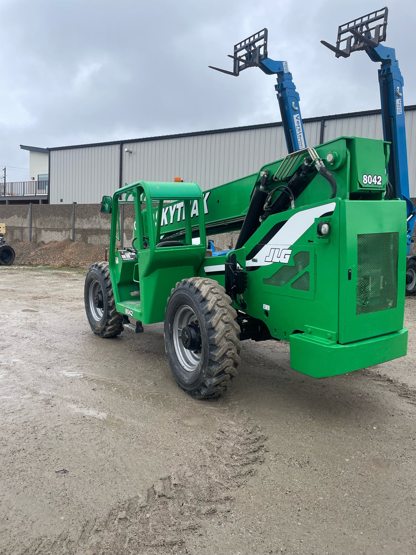 2014 Skytrak 8042 -Warranty- Forklift Telehandler (id 1402a)