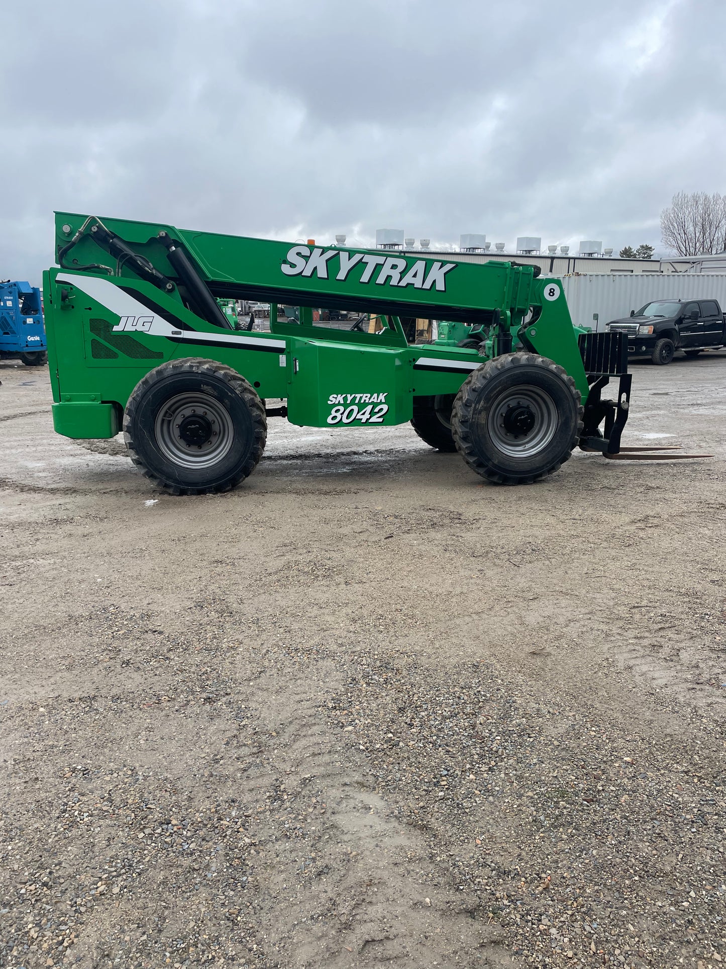 2014 Skytrak 8042 -Warranty- Forklift Telehandler (id 1402a)