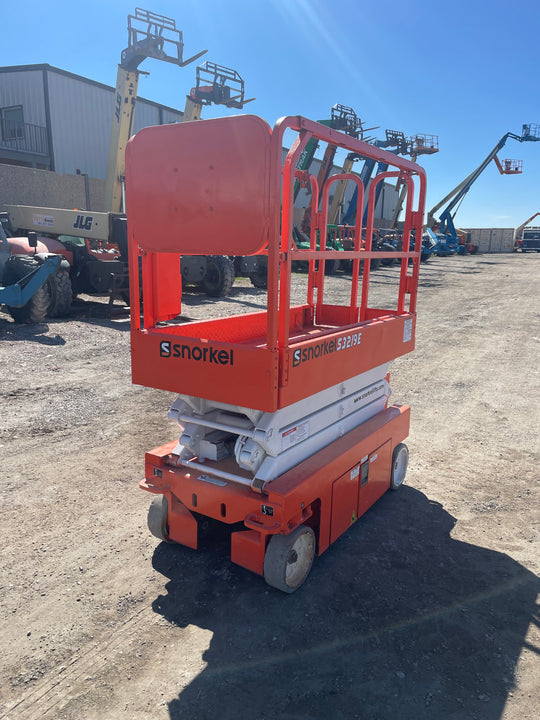 19' 2018 Snorkel S3219E -Two Year Warranty- Scissorlift (id.6098)