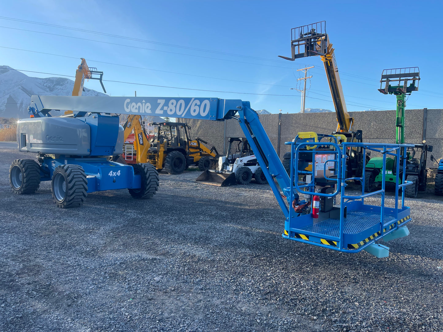 2025 New! Genie Z80/60 (80') Boomlift Manlift