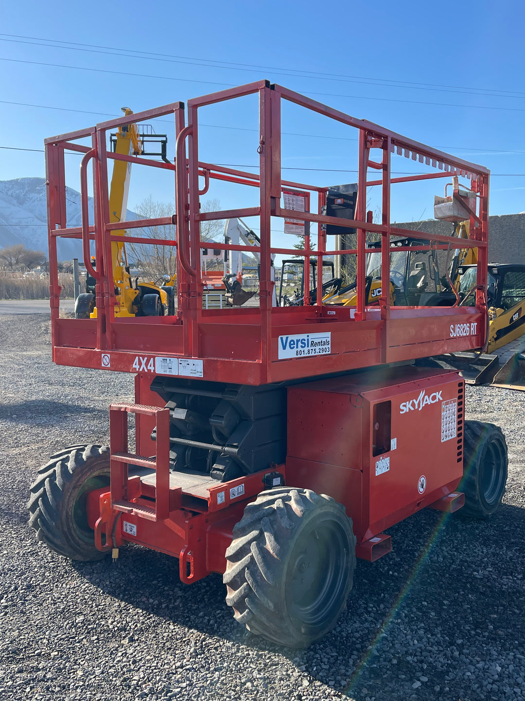 2016 Skyjack SJ6826 26' -Warranty- Scissorlift Diesel 4x4 (id.7638c)
