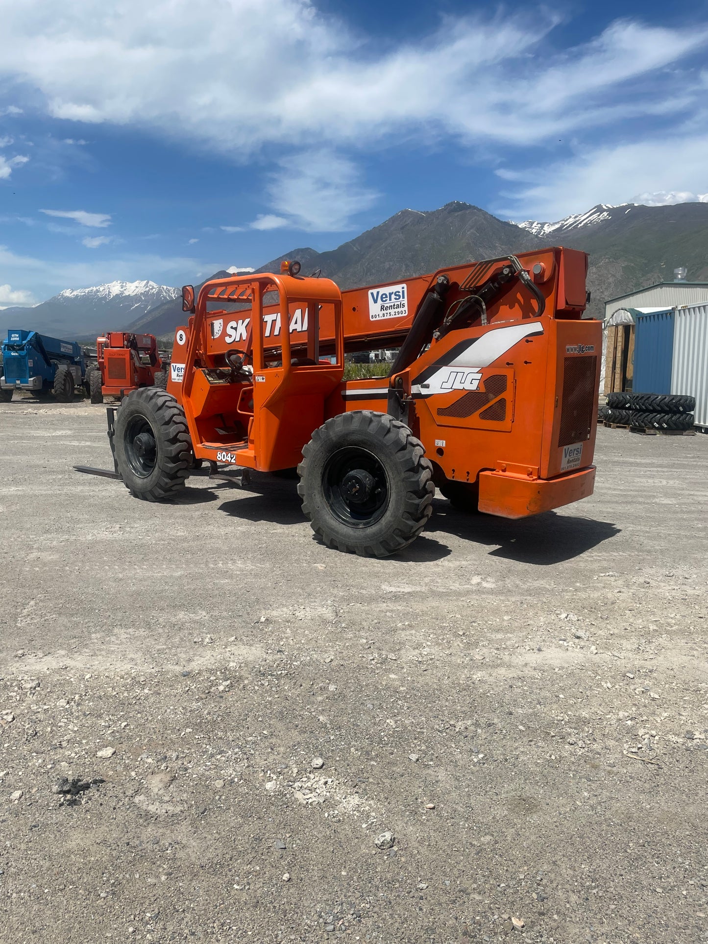 2015 Skytrak 8042 -Warranty- Forklift Telehandler (id 9438a)