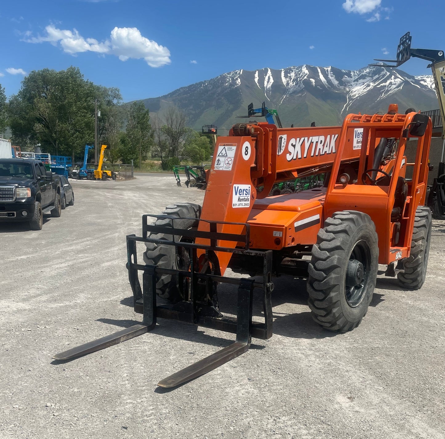2015 Skytrak 8042 -Warranty- Forklift Telehandler (id 9438a)