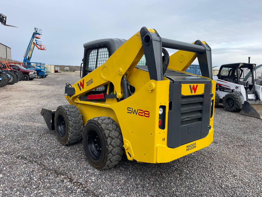 2019 Wacker Neuson SW28 Skid Steer -713 Hours- (Id.0510c)