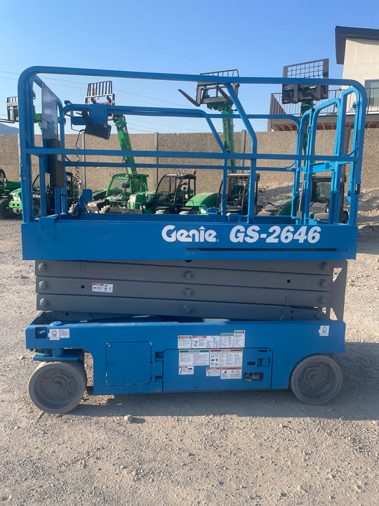 26' 2016 -Warranty- Genie 2646 26' Scissorlift (id.9835c)