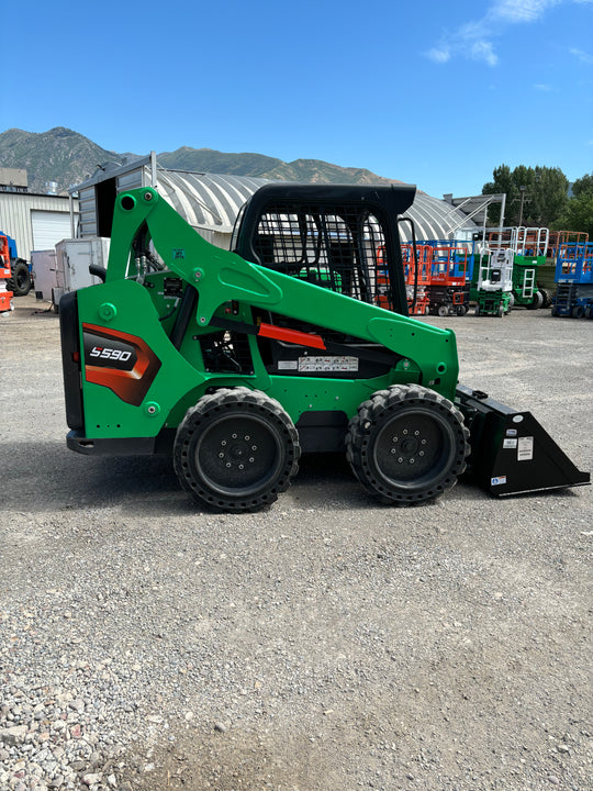 2023 Bobcat S590 Skid Steer Loader -162- Hrs- (id.2129)