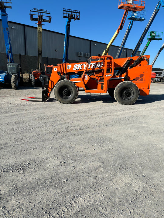 42 ft 2013 Skytrak 8042 Forklift Telehandler (id 0355)