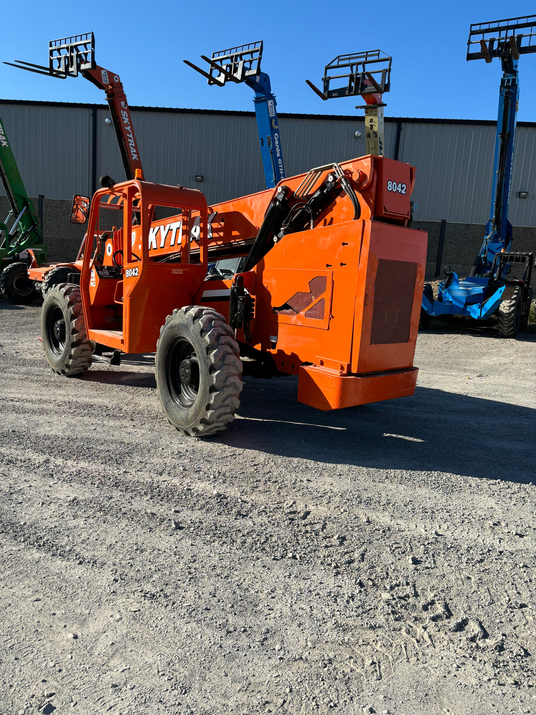 42 ft 2013 Skytrak 8042 Forklift Telehandler (id 0355)