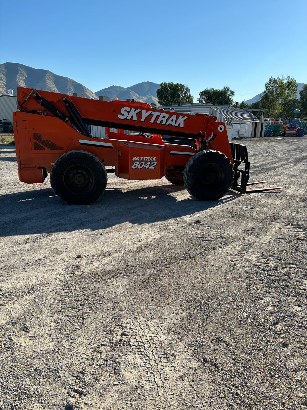 42 ft 2013 Skytrak 8042 Forklift Telehandler (id 0355)