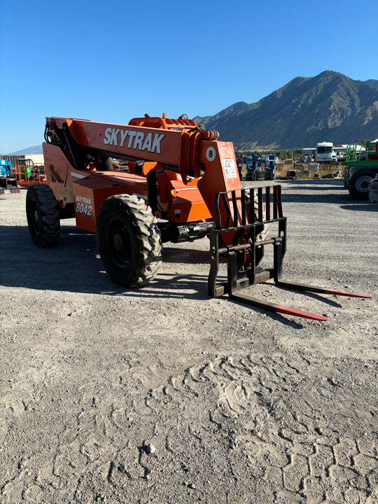 42 ft 2013 Skytrak 8042 Forklift Telehandler (id 0355)