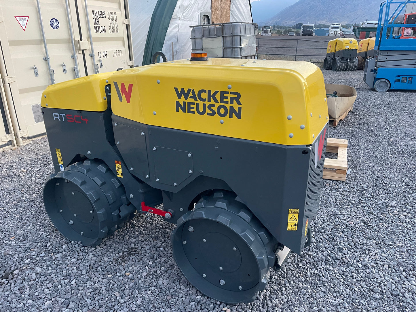 2025 New! *In Stock* Wacker Neuson RTD-SC4 Standard 32" Trench Compactor