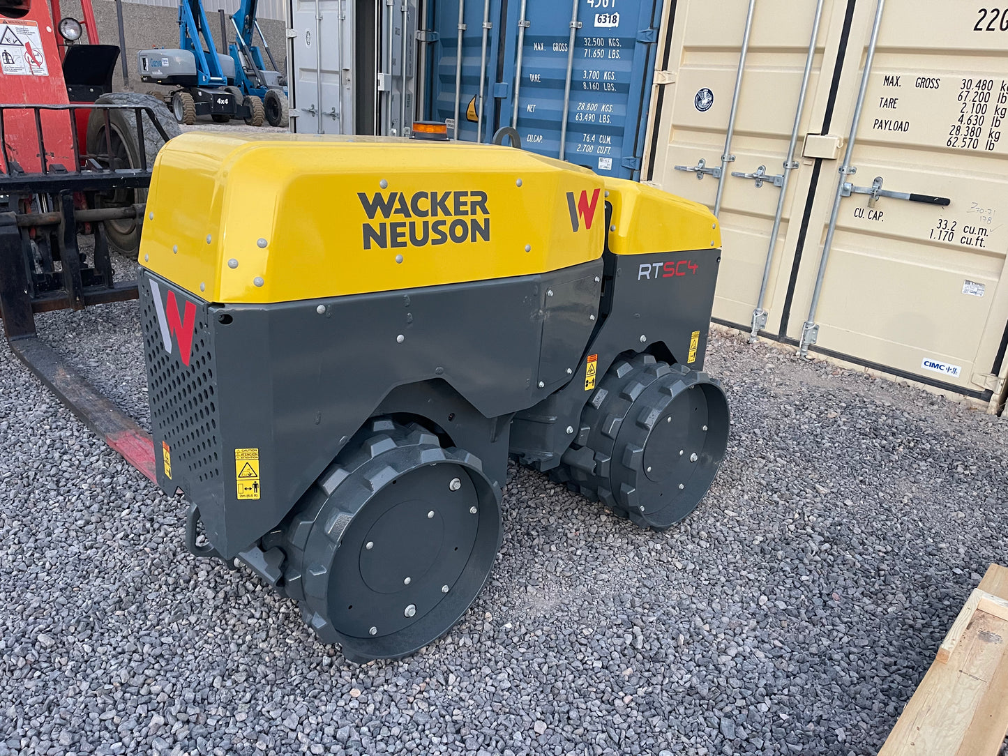 2025 New! *In Stock* Wacker Neuson RTD-SC4 Standard 32" Trench Compactor