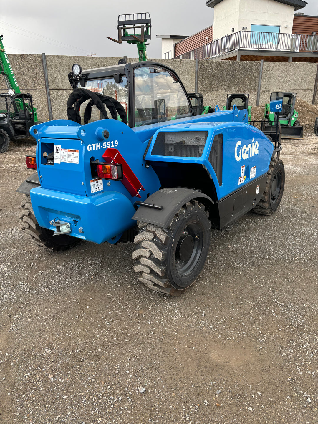 2024 New! Genie GTH-5519 Enclosed Cab A/C Forklift Telehandler