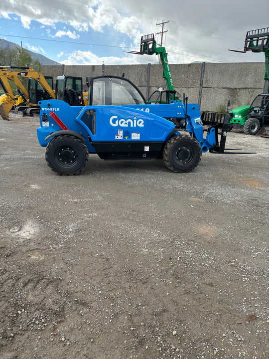 2024 New! Genie GTH-5519 Enclosed Cab A/C Forklift Telehandler