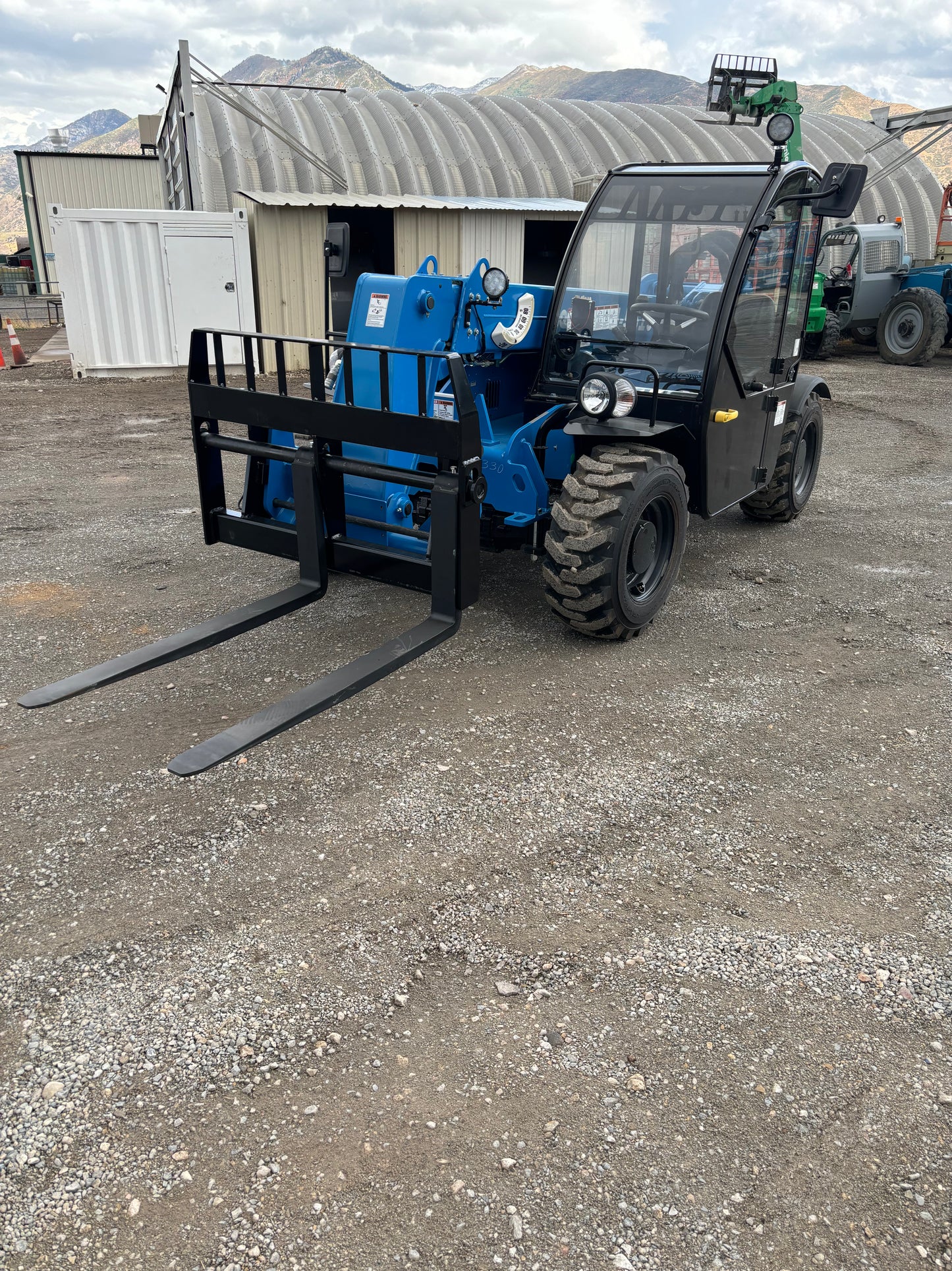 2025 New! Genie GTH-5519 Enclosed Cab A/C Forklift Telehandler