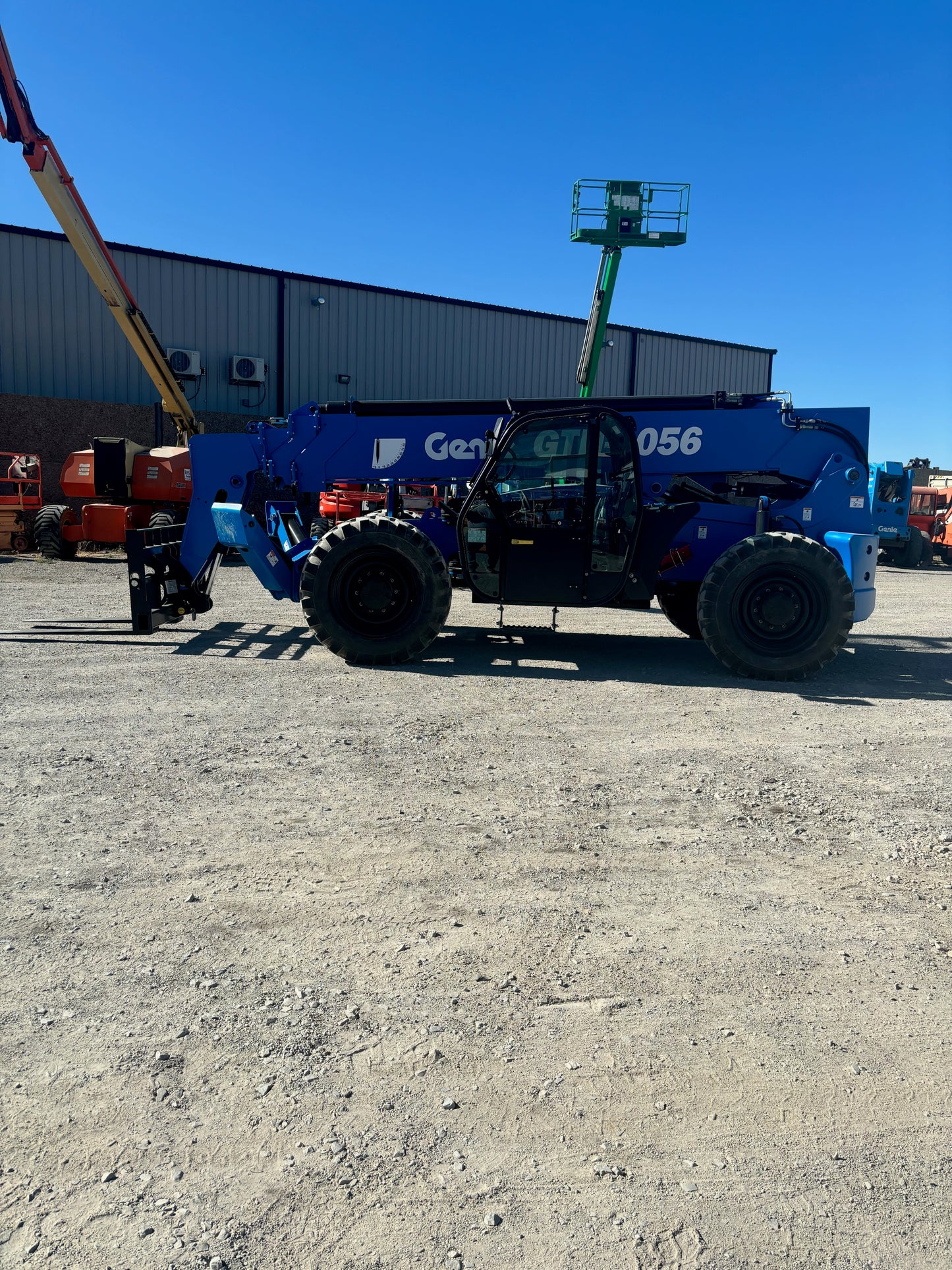 2025 New! Genie GTH-1056 Enclosed Cab Forklift/Telehandler 10,000 lbs 56' Reach For Sale