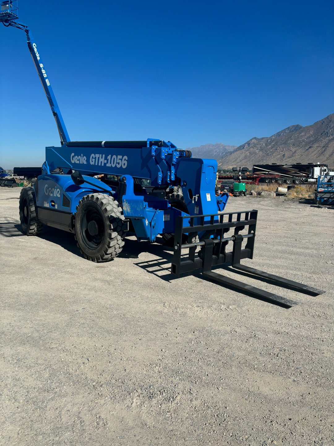 2024 New! Genie GTH-1056 Enclosed Cab Forklift/Telehandler 10,000 lbs 56' Reach For Sale