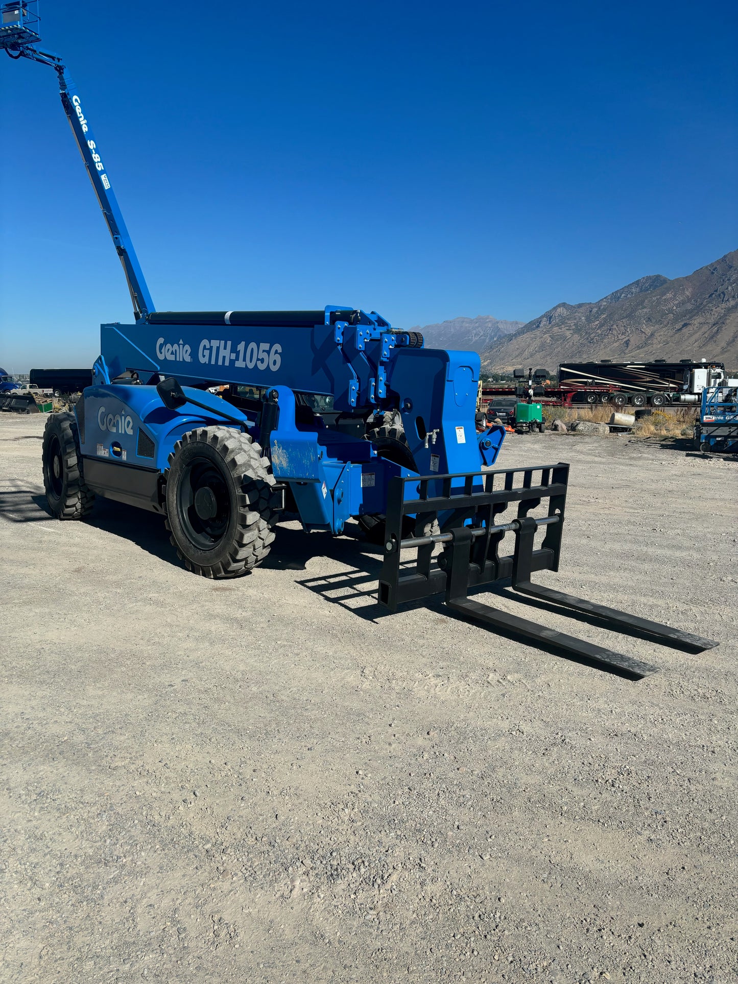 2025 New! Genie GTH-1056 Enclosed Cab Forklift/Telehandler 10,000 lbs 56' Reach For Sale