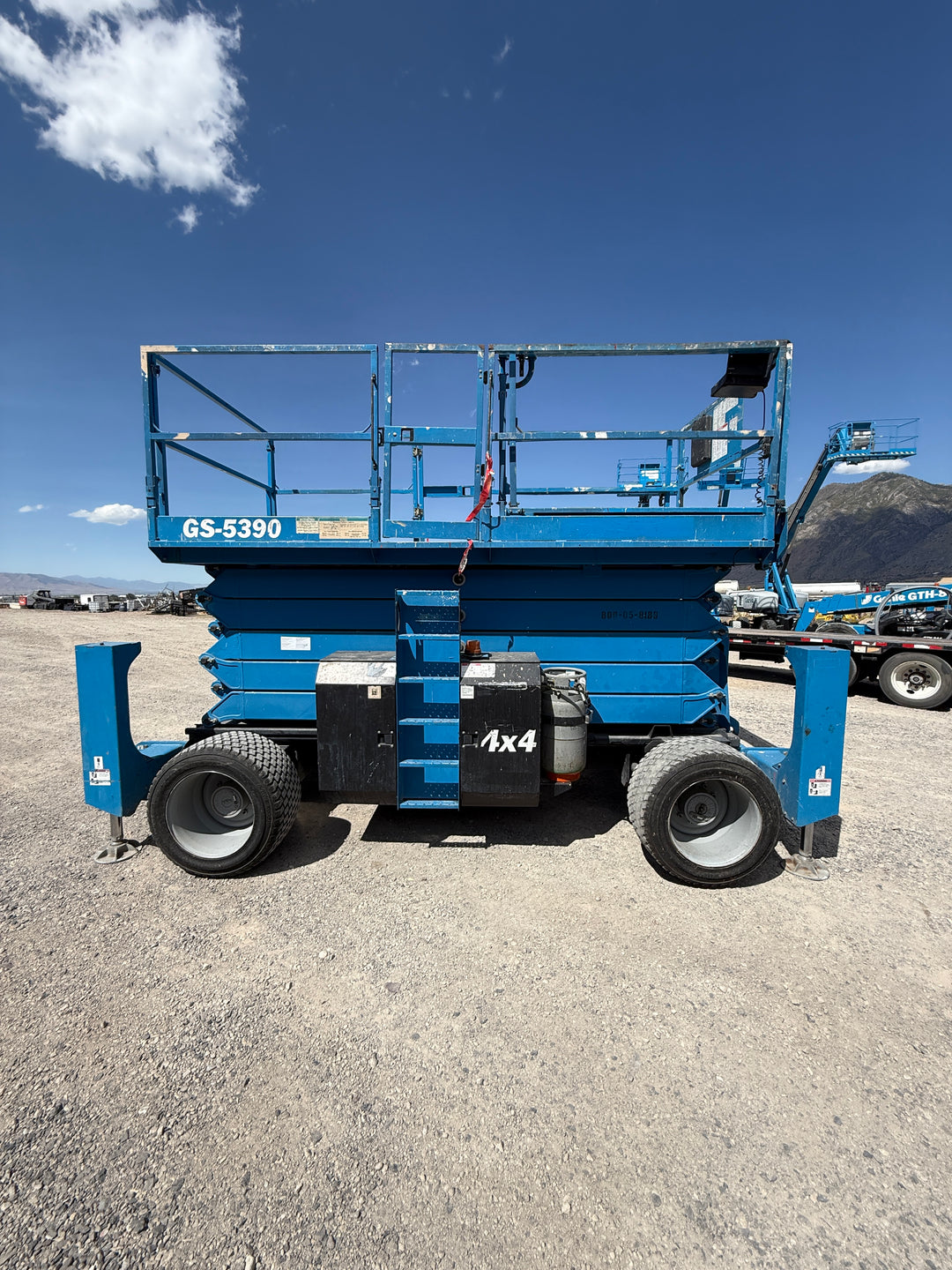 2015 Genie GS-5390RT 53' -Warranty- Scissorlift Dual Fuel 4x4 (id.0437)