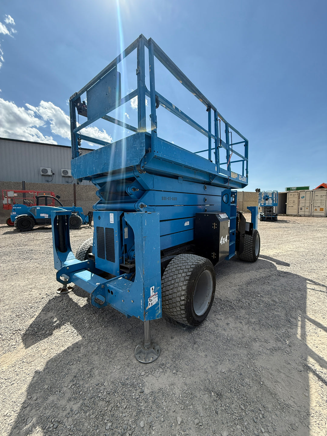 2015 Genie GS-5390RT 53' -Warranty- Scissorlift Dual Fuel 4x4 (id.0437)