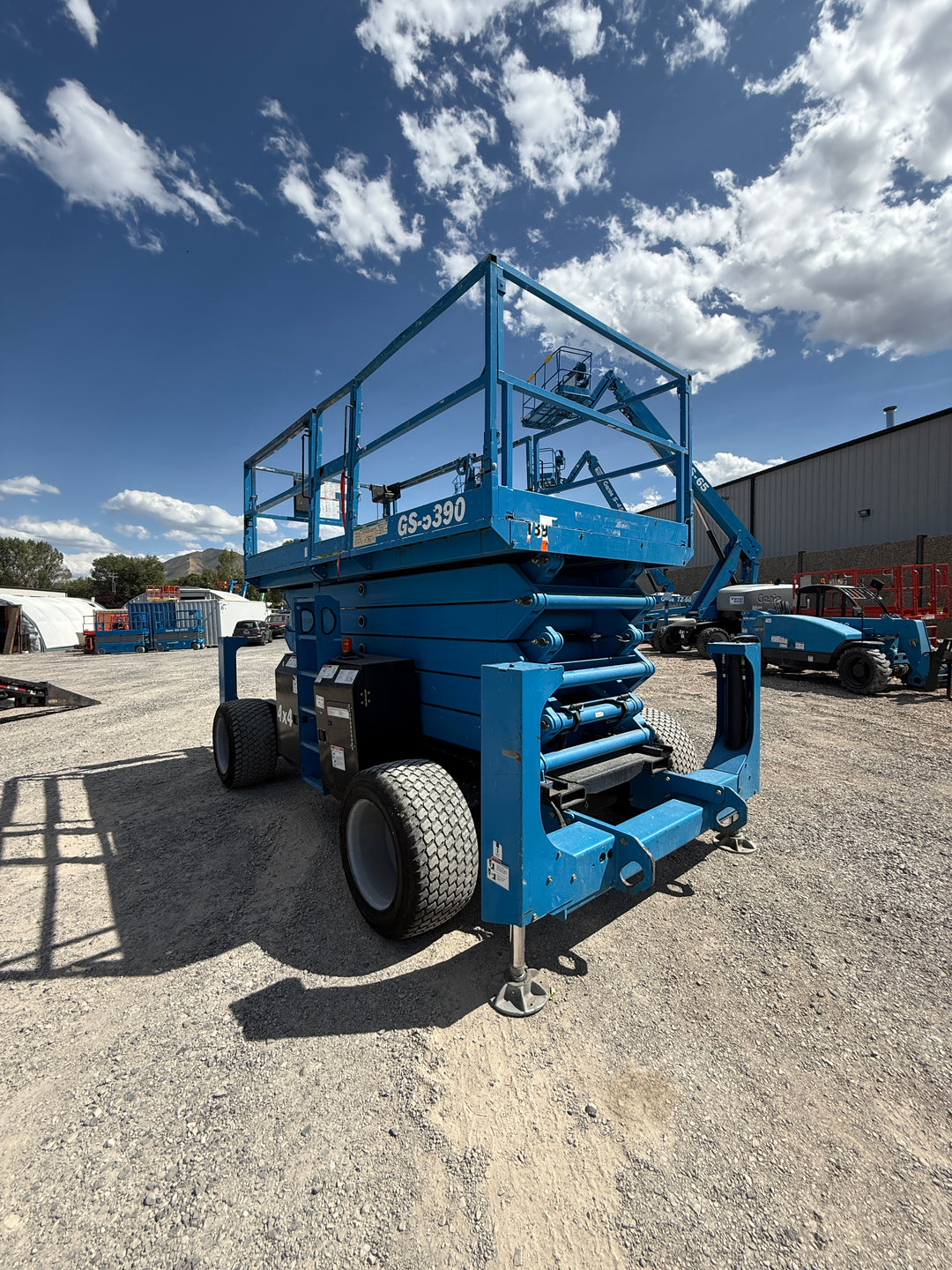 2015 Genie GS-5390RT 53' -Warranty- Scissorlift Dual Fuel 4x4 (id.0437)