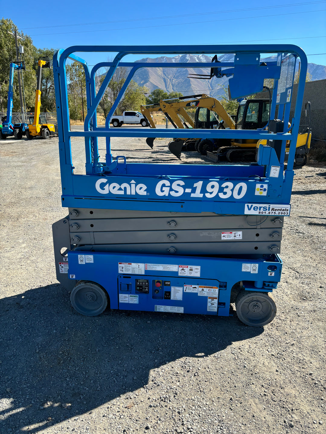 19' 2014 Genie GS-1930 Scissor Lift -One Year Warranty- (id.7872b)