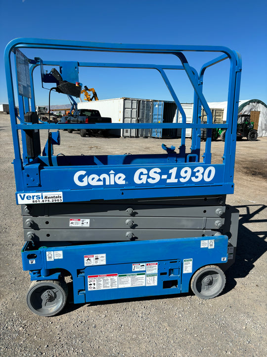 19' 2014 Genie GS-1930 Scissor Lift -One Year Warranty- (id.7872b)