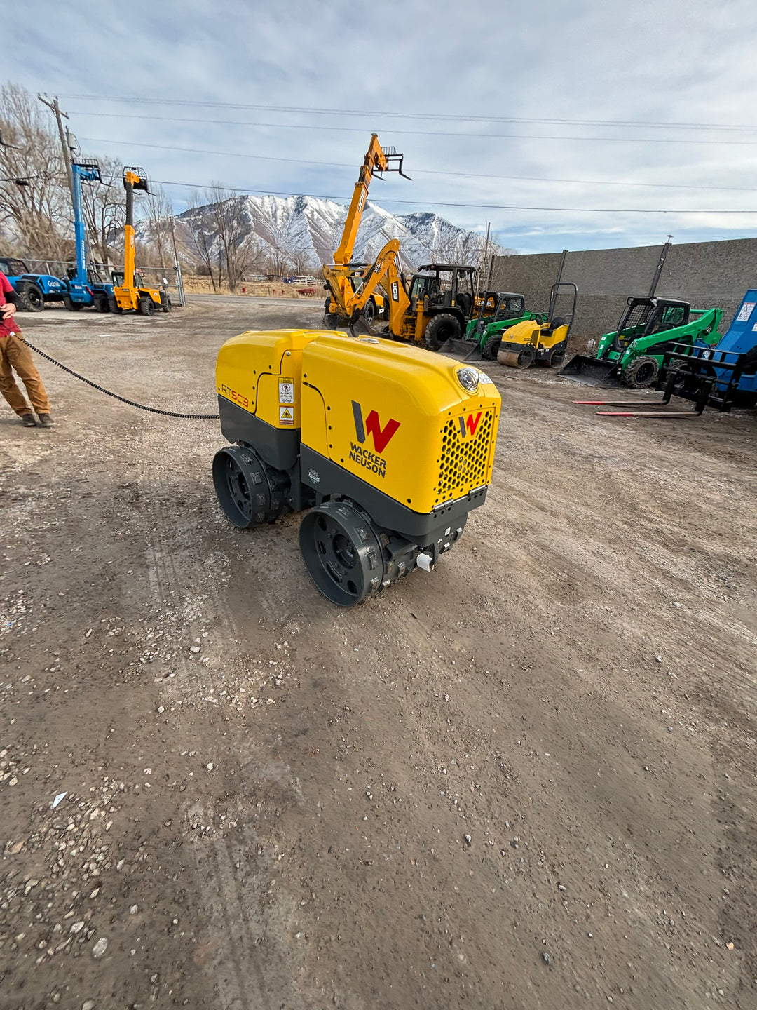 2024 New! -In Stock- Wacker Neuson RTLx SC3 32" Trench Compactor