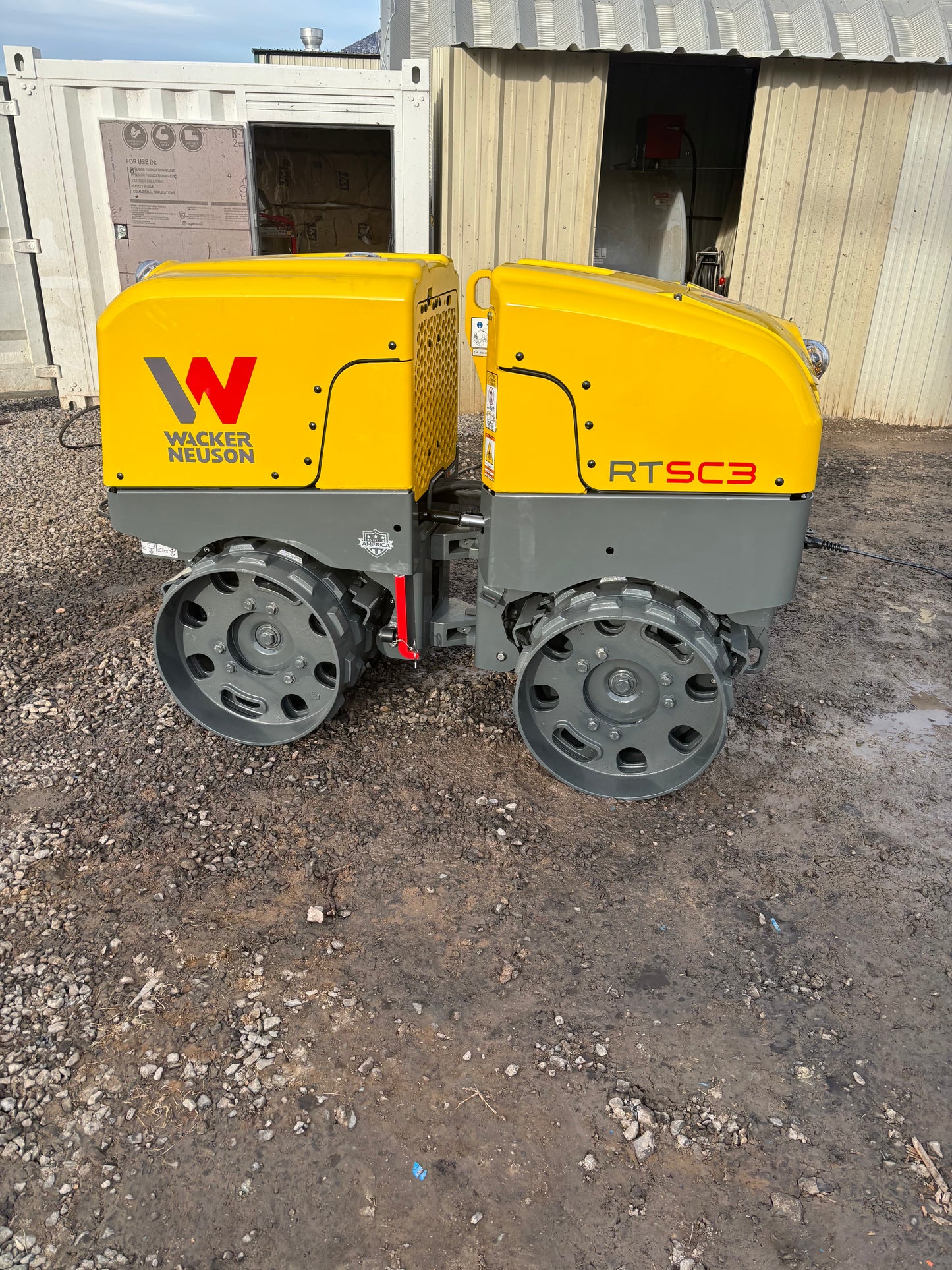 2025 -In Stock- Wacker Neuson RTLx SC3 32" Trench Compactor