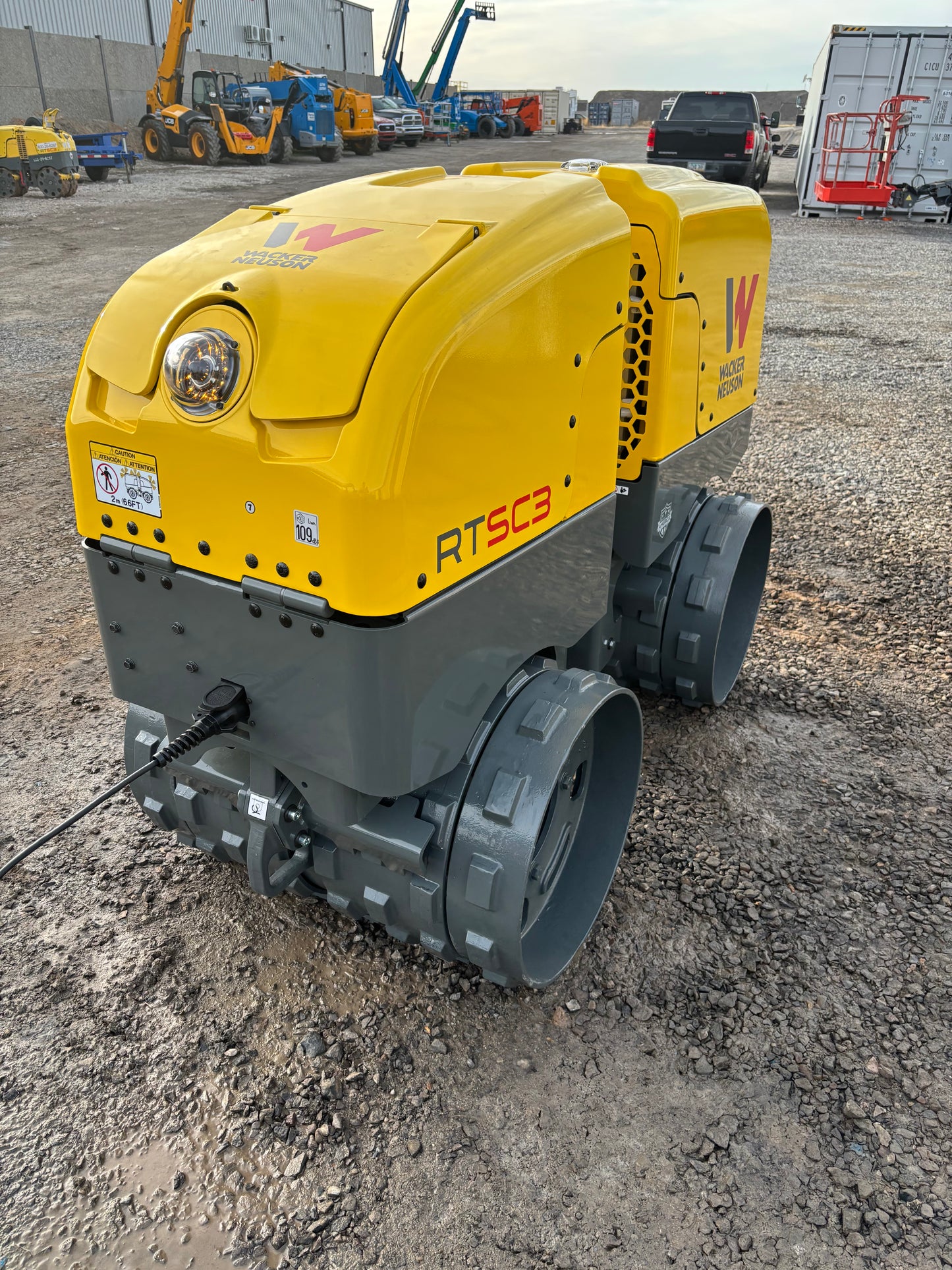 2025 -In Stock- Wacker Neuson RTLx SC3 32" Trench Compactor