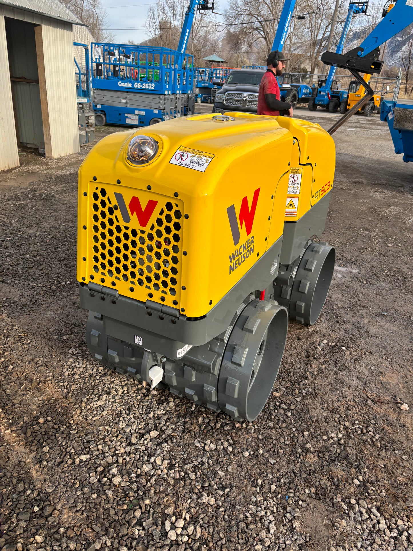 2025 -In Stock- Wacker Neuson RTLx SC3 32" Trench Compactor