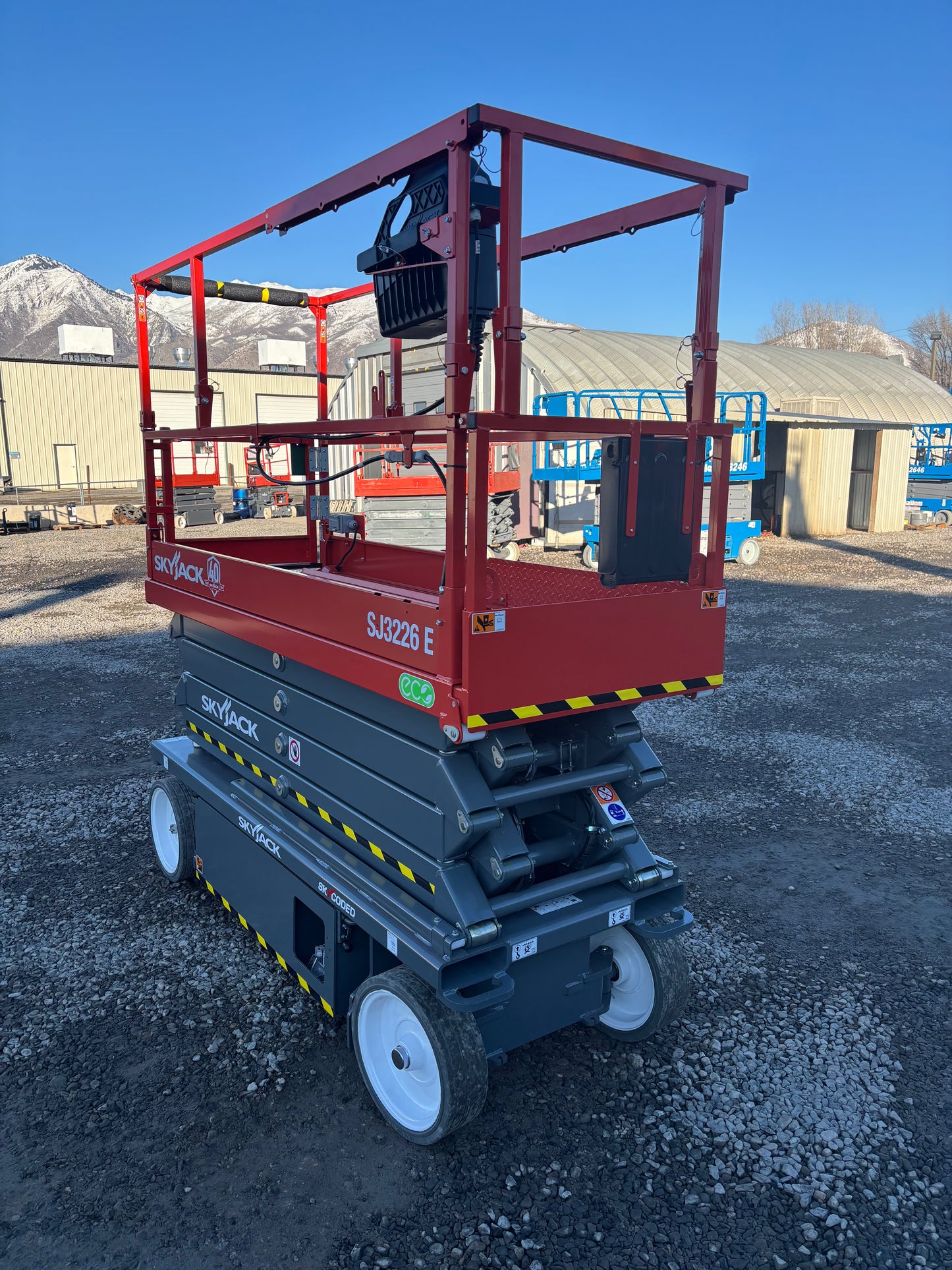 2025 New! -IN STOCK- Skyjack SJ3226 E (26') Scissor Lift (id.3406)