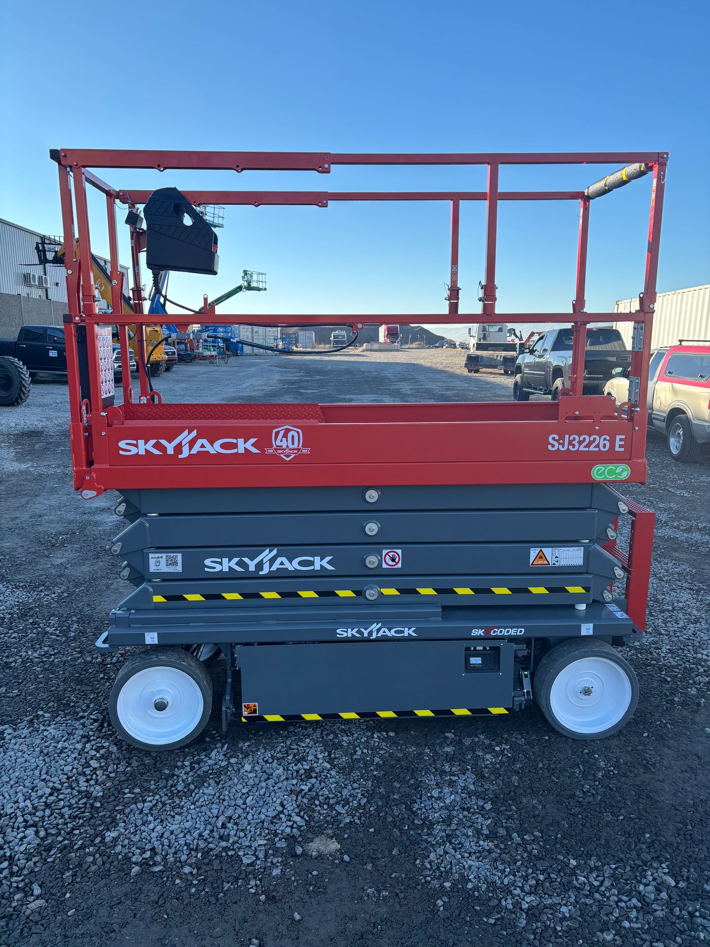 2025 New! -IN STOCK- Skyjack SJ3226 E (26') Scissor Lift (id.3406)
