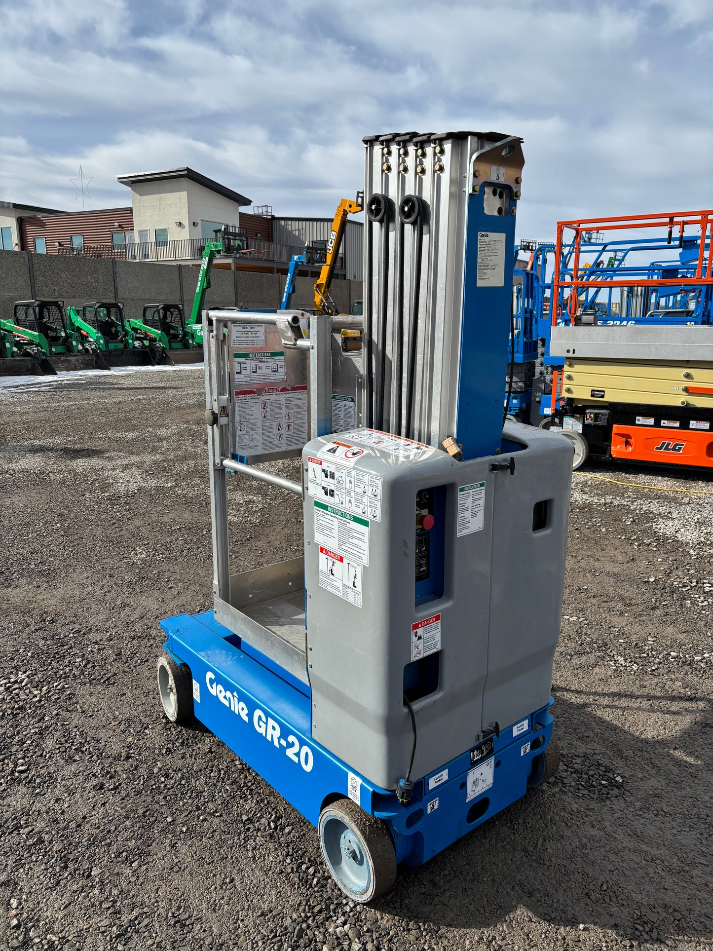20' 2016 Genie GR-20 20ft -Warranty- Scissorlift (id.2912b)