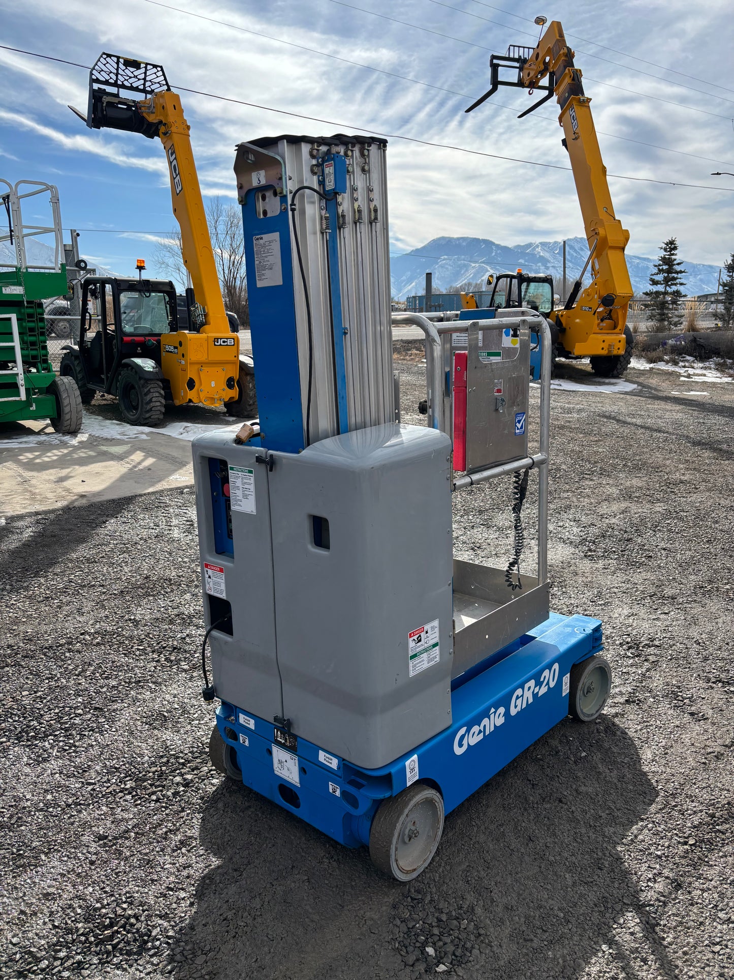 20' 2016 Genie GR-20 20ft -Warranty- Scissorlift (id.2912b)