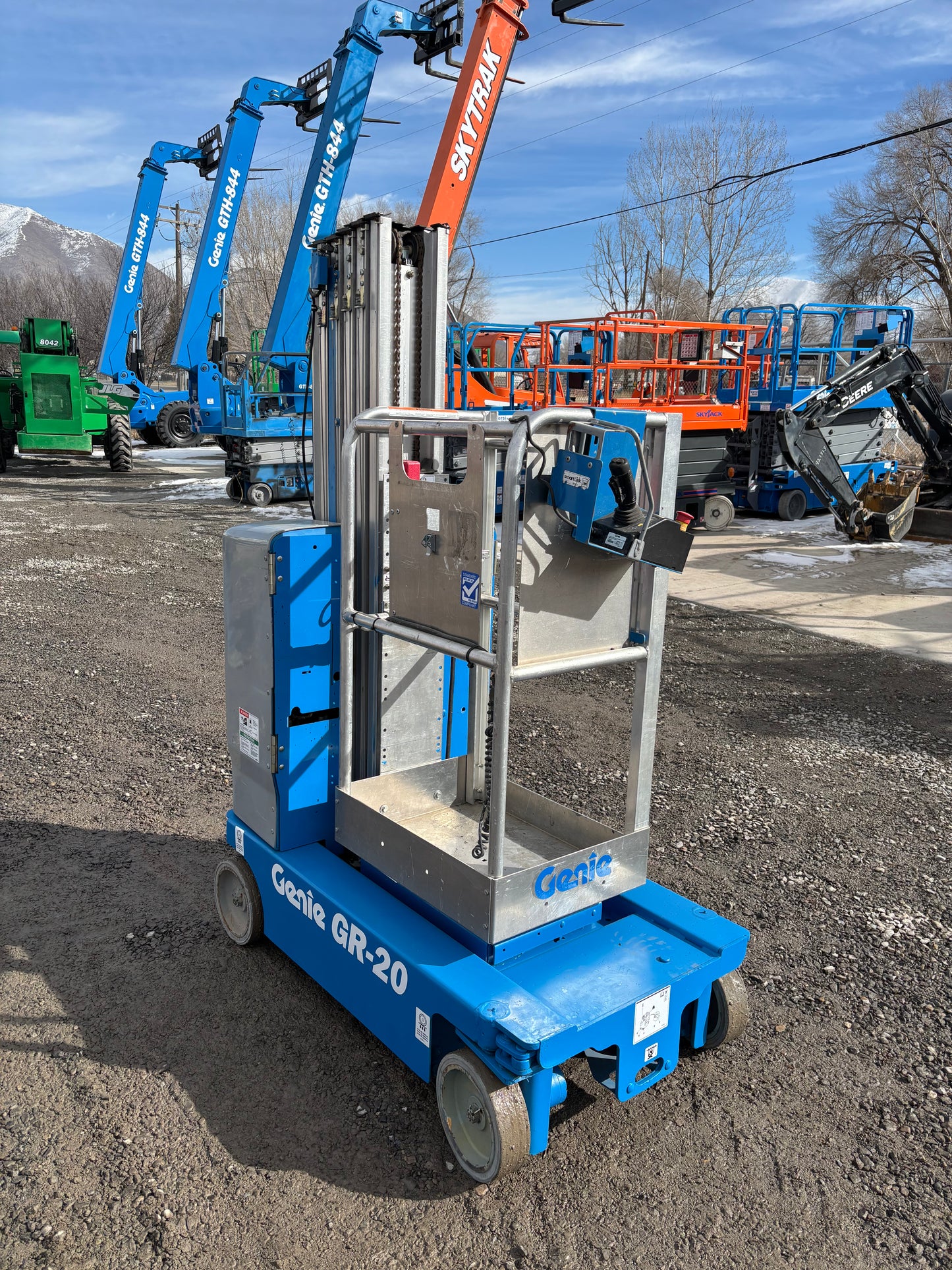20' 2016 Genie GR-20 20ft -Warranty- Scissorlift (id.2912b)
