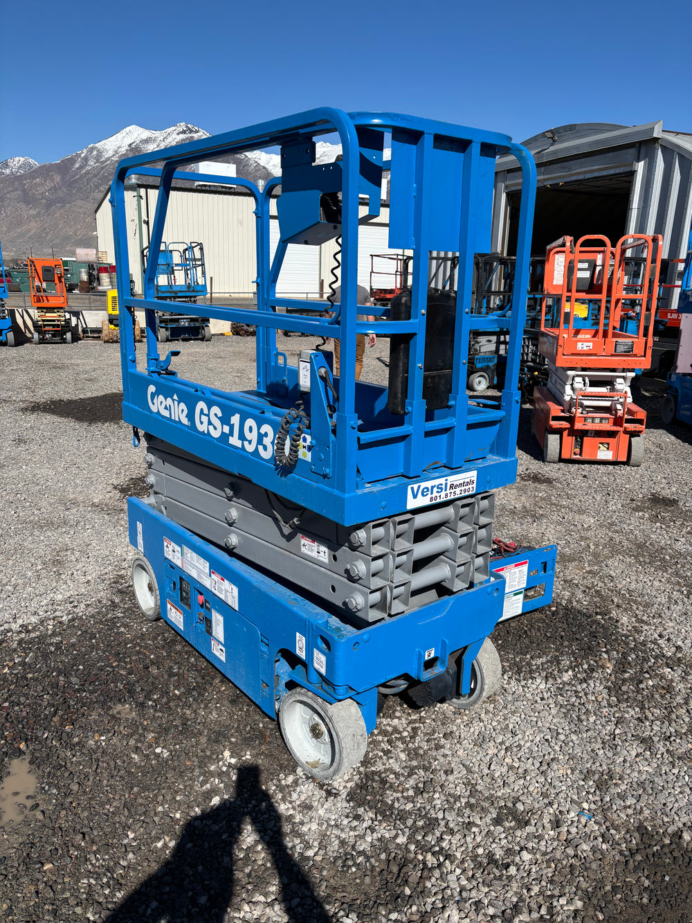 19' 2017 Genie GS-1930 Scissor Lift -Two Year Warranty- (id.9281d)