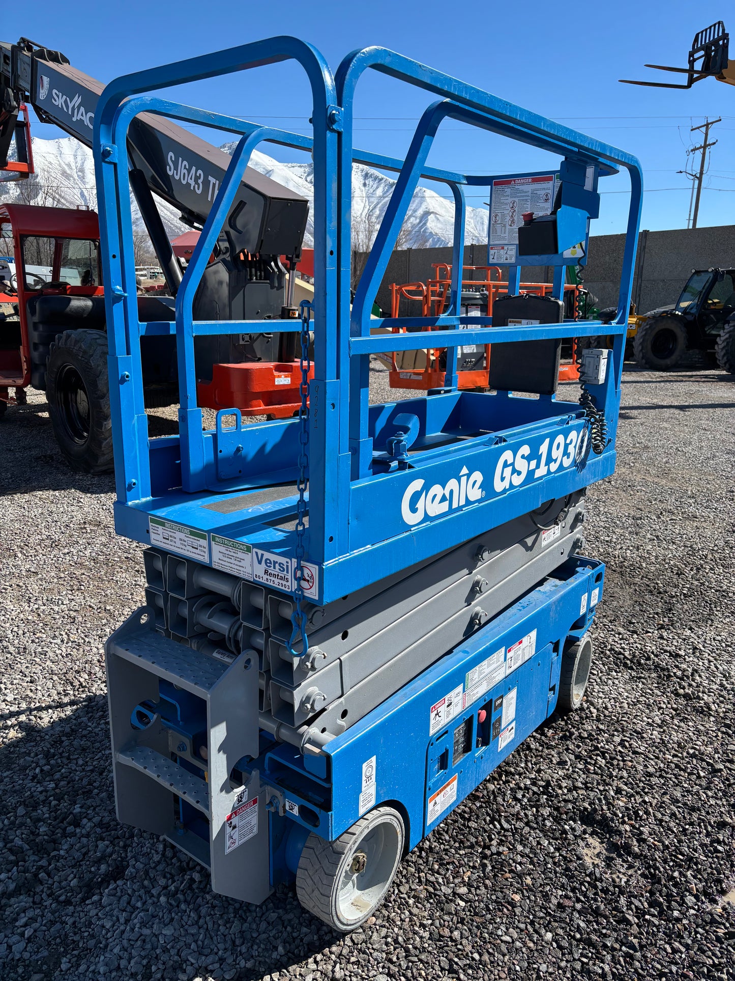 19' 2017 Genie GS-1930 Scissor Lift -Two Year Warranty- (id.9281d)