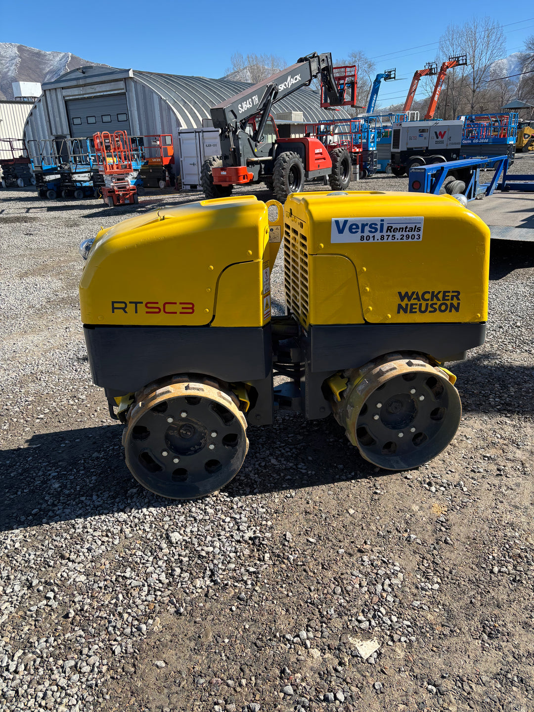 2018 Wacker Neuson RTSC3 32" Trench Compactor -One Year Warranty- (id.2759d)