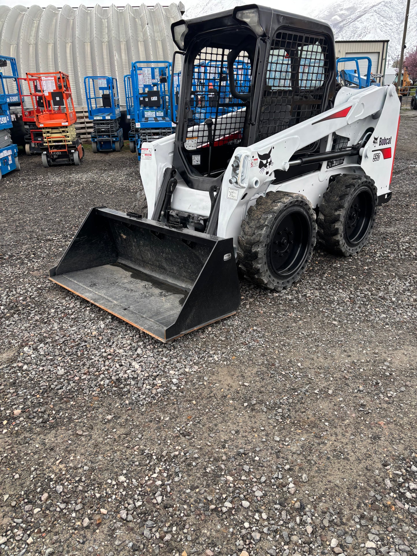 2018 Bobcat S550 Skid Steer -1299 Hrs- (id.8259c)