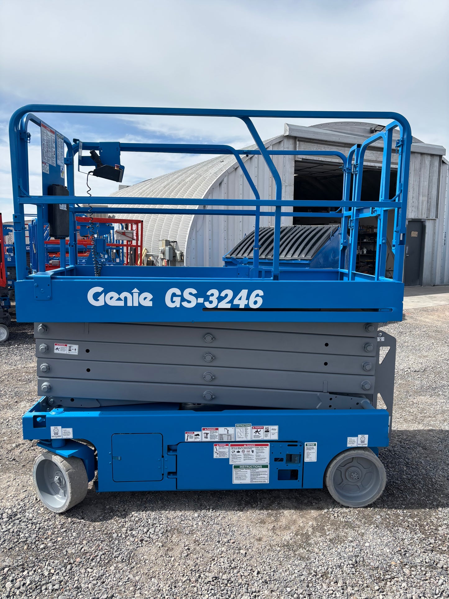 32' 2015 Genie GS-3246 -2 yr Warranty- Scissorlift (id.6991d)
