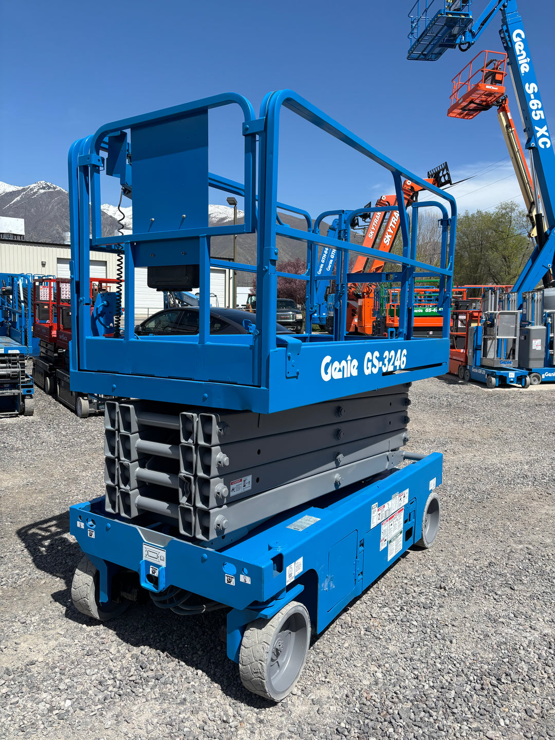 32' 2015 Genie GS-3246 -2 yr Warranty- Scissorlift (id.7920b)