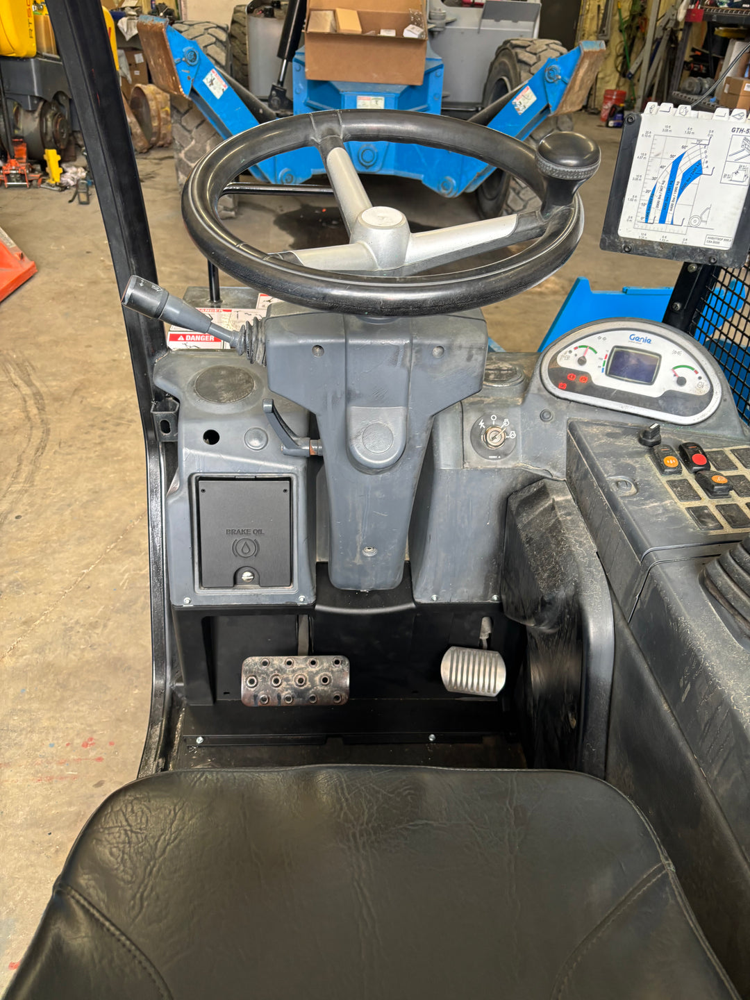 2016 Genie GTH-5519 Forklift Telehandler-Hrs. 2015- (id.4934)