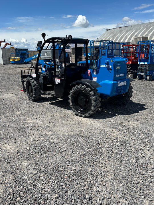 2016 Genie GTH-5519 Forklift Telehandler-Hrs. 2015- (id.4934)